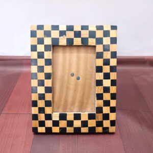 Bamboo & Resin Photo Frame